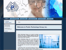 Tablet Screenshot of prairietechgroup.com